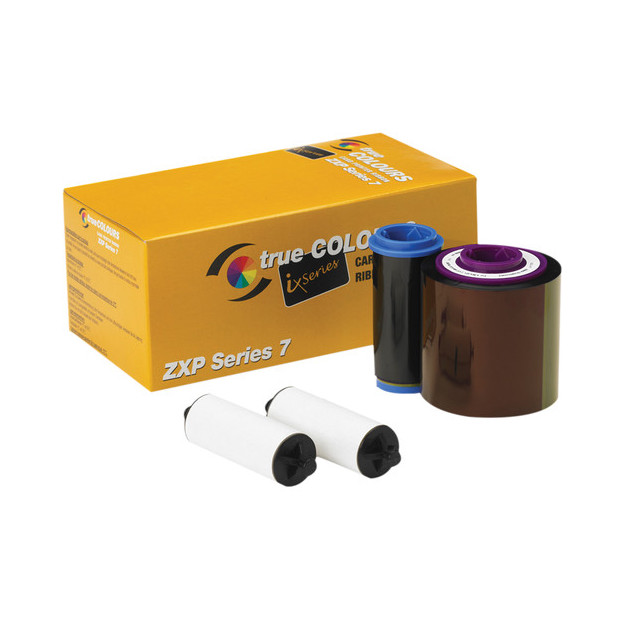Zebra 800077-742 YMCKO Ribbon for ZXP Series 7 Card Printers, 750 Prints