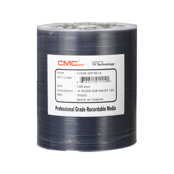 CMC DVD-R Silver Lacquer Disc - T-DMR-ZZ-SB16