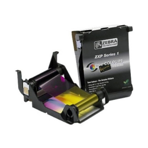 Zebra 800011-140 Color (YMCKO) Load-N-Go Color Ribbon for ZXP Series 1 printers - 100 Prints