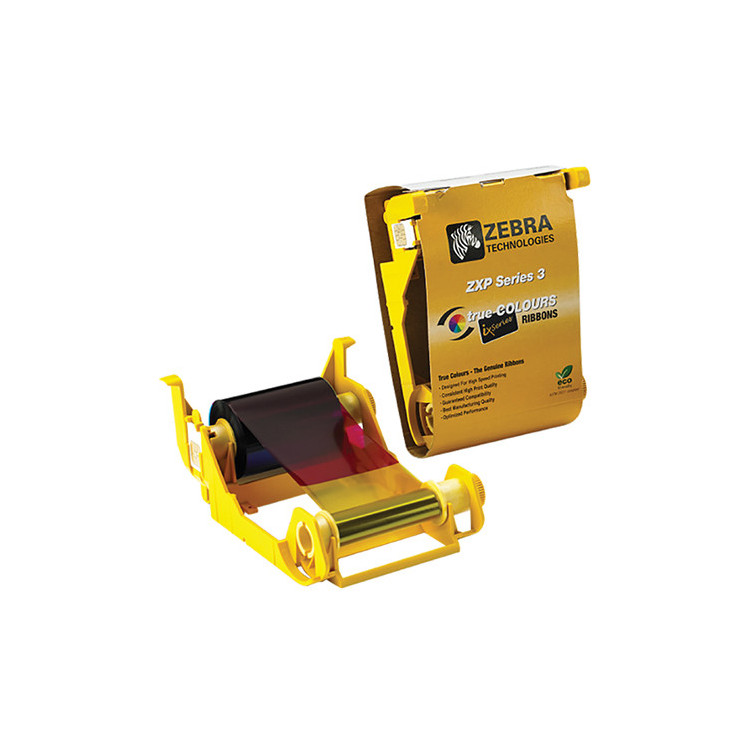 Zebra ZXP Series 3 card printer ribbons, cleaning kits and